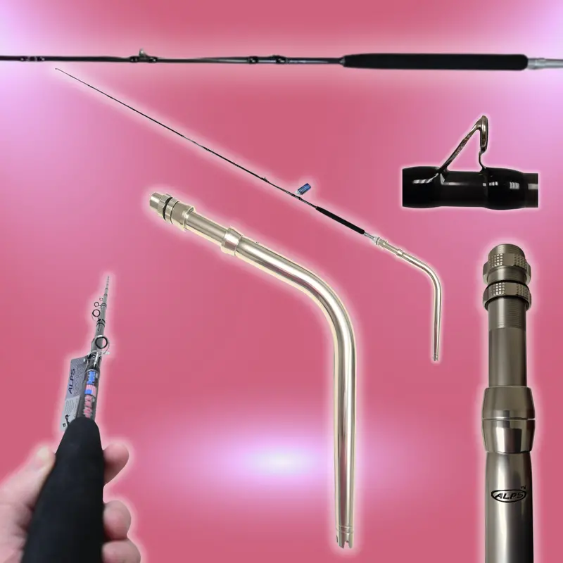 Witch Doctor Pulley Ridge Edition Rod With Alps Low-Angle Bent Butt 1
