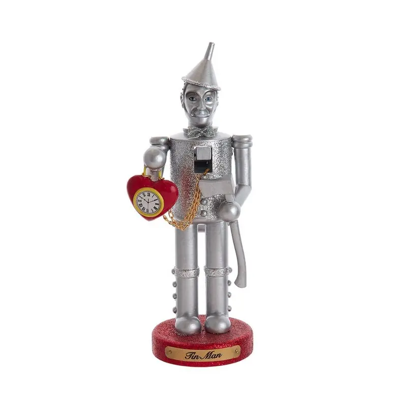 Wizard Of Oz Tin Man Nutcracker By Kurt Adler – 10-Inch Tin Collectible 1