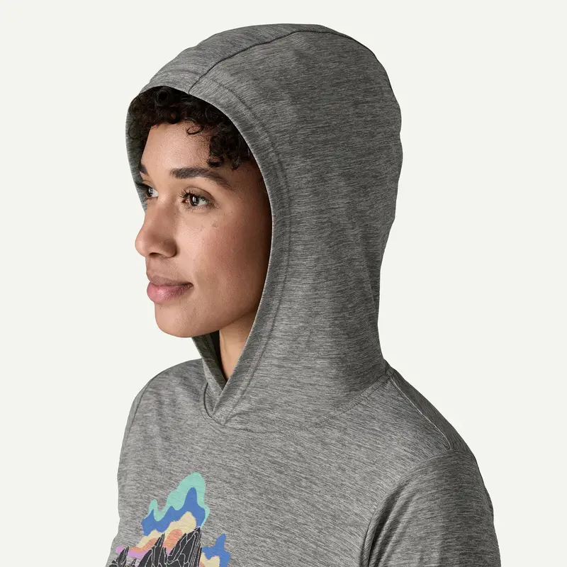 Women'S Cap Cool Hoodie – Fitz Roy Nimbus Print 1