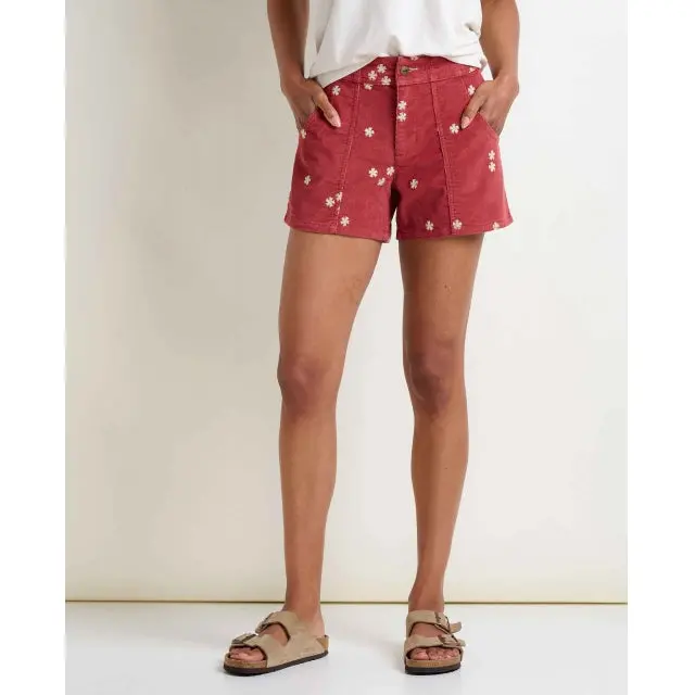 Women’S Coaster Corduroy Short