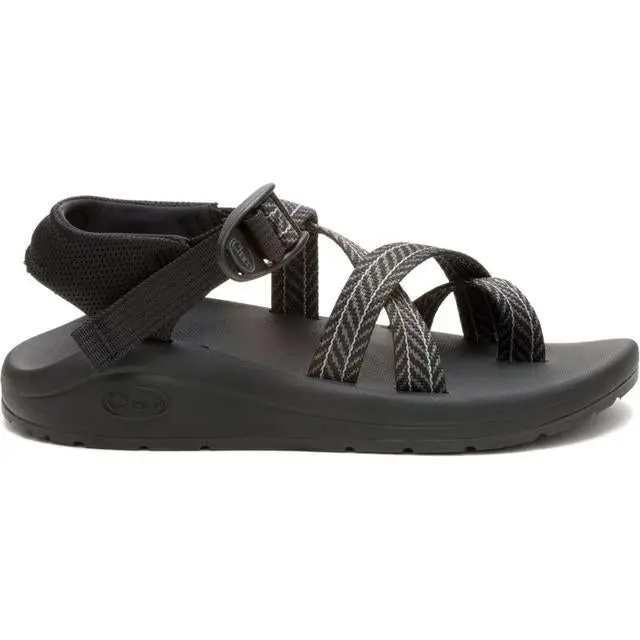 Women’S Cushz Toe-Loop Sandal – Extra-Cushioned Frond Black 1