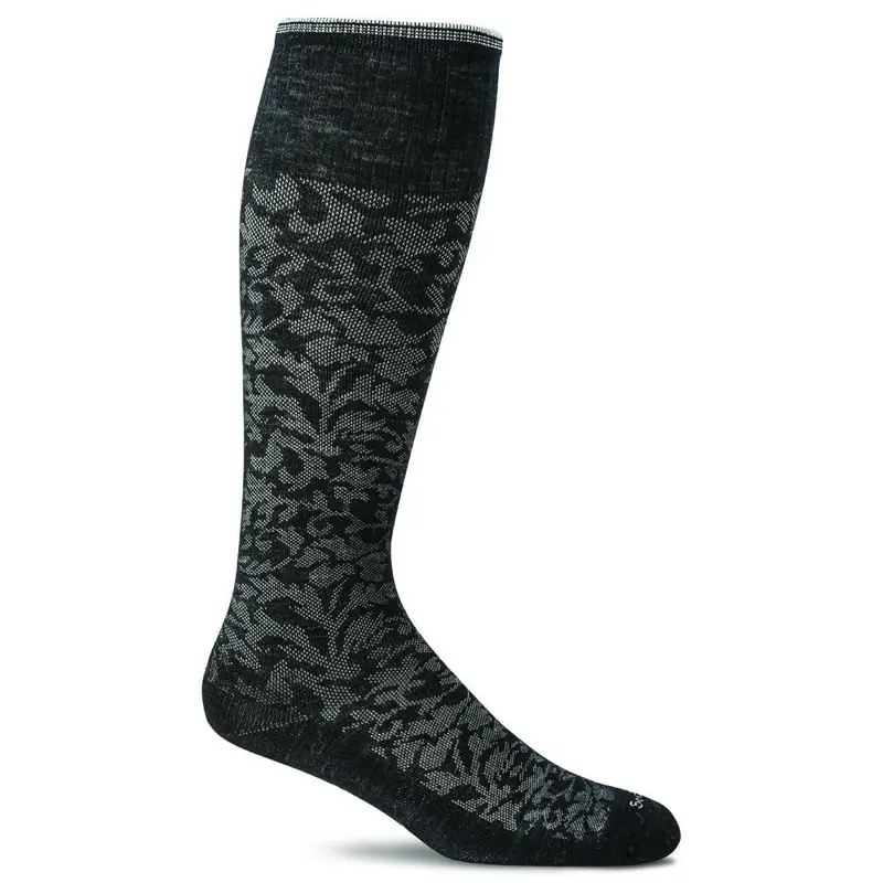 Women'S Damask Support Socks With Light Compression (15–20 Mmhg) 1