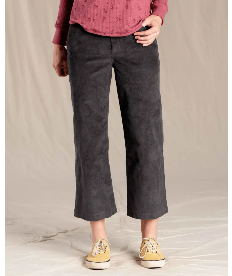 Women’S Karuna Wide-Leg Corduroy Pants 1