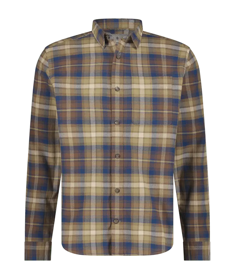 Women’S Lieback Soft Cotton Flannel Long-Sleeve Top 1