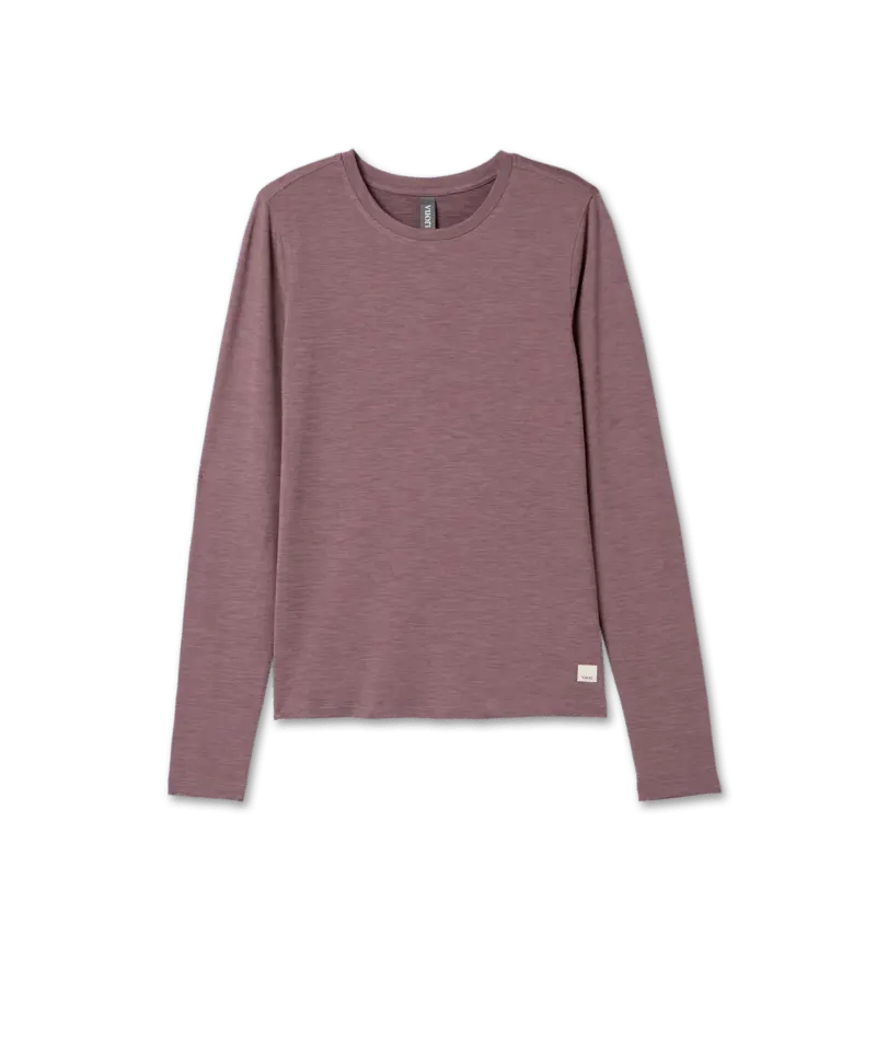 Women'S Lux Long-Sleeve Crewneck Top 1