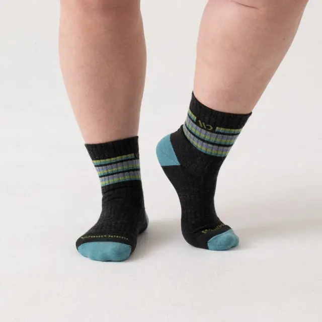 Women'S Multi-Stripe Cushioned Micro-Crew Socks 1