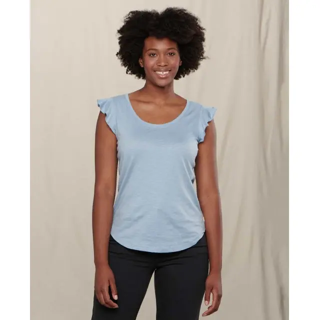 Women'S Rufflita Ii Ruffled Sleeveless Top 5