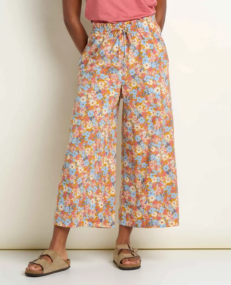 Women’S Sunkissed Wide-Leg Pant Ii – Lightweight Linen Blend