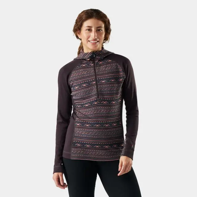 Women'S Thermal Merino 1/2-Zip Hooded Base Layer 1