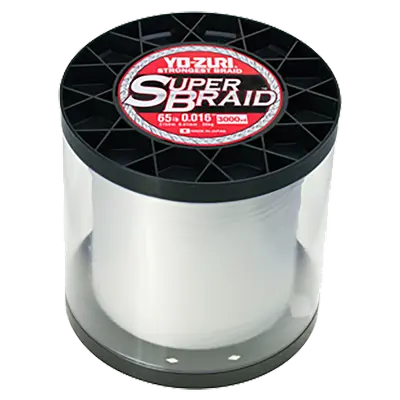 Yo-Zuri Super Braid White – 3000-Yard Bulk Spool 1